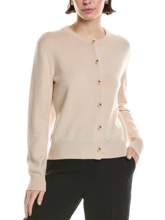 Vince Sweaters - Vince Beige Cashmere Wool Cardigan Sweater size S